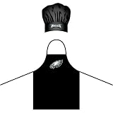 Philadelphia Eagles NFL BBQ Barbeque Apron & Chef's Hat