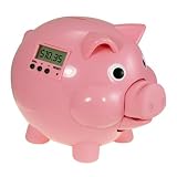 The Learning Journey Pig E Bank Pink Edition with LCD Electronic Learning Toy
