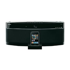 Onkyo CBX 500 B Schwarz All-in-one-System, CD-Player, iPod-Dock