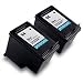 HP 94 C8765WN Compatible C9350FN#140 Combo Pack - 2 Black Ink Cartridges