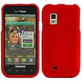 Cellet Red Rubberized Proguard Cases For Samsung Fascinate / Mesmerize (Gal ....