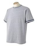Cotton Ringer T-shirt with Stripes