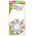 Rayovac Mercury Free Proline Advanced Size 13 Hearing Aid Batteries, Total of 48 Batteries