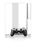 Solid State White Design PS3 Playstation 3 Body Protector Skin Decal Sticker