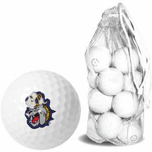 James Madison Dukes 15 Golf Ball Clear Pack