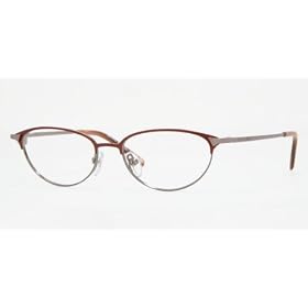Buy Anne Klein AK9108 553 Eyeglasses Burgundy Gun Frame Size 49-15-135 by Anne Klein