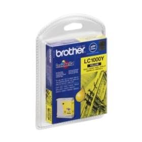 Brother LC1000Y - LC-1000 ink printer cartridge - 1 x yellow - LC1000 LC 1000