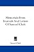 Memorials from Journals and Letters of Samuel Clark