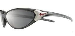 Nike Roll Interchange Sunglasses, EV0240-090, Gunmetal Frame/ Grey + Smoke Lenses