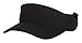 Yupoong Adjustable Flexfit 110 Cool & Dry Mini Pique Visor Black OS