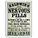 Retro Sign - Nervous Pills