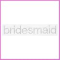 Bridesmaid Sparkle Iron On Decal