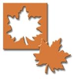 Ek Success Paper Shapers Small Punch, Maple Leaf
