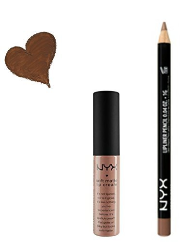 NYX London Lip Cream and Nude Beige Lip Liner (Bundle of 2 Items)- Perfect Pairings Collection