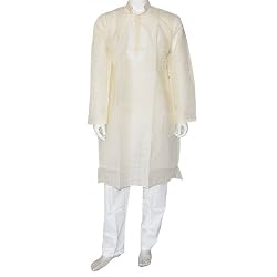 Comfortable Pajamas Kurta Cotton Clothing for Men Size L Chest :42 (gkp606)