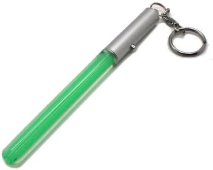 Chialstar Mini Green Flashing LED Wand Key chain (1)