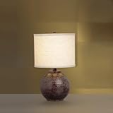 New Informality Hammered Accent Table Lamp