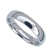 Stainless Steel Wedding Band - 5 mm - Size: 6-12