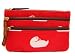 Dooney Bourke Limited Edition Sport Duck Flat Cosmetic Case Wristlet Red White