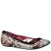 Naughty Monkey Women's Tabloid Flat,Brown,8.5 M