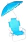 Redmon Baby Beach Chair and Matching Umbrella, Blue