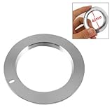 Gino Camera Parts 42mm Lens Filter Ring Adapter Silver Tone for Nikon AI