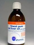 Pharmax Finest Pure Cod Liver Oil with Plant Sterols - 300 ml