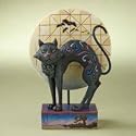 Black Cat with Moon: Bad Luck