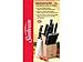 Gibson Sunbeam Brookford 14-Piece Cutlery Block Set with Rubber Wood Block