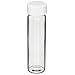 Kimble Kimax Glass Cylindrical Sample Vial, with PTFE Closure Attached