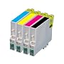 T0715 - 1 Set of 4 Compatible Ink Cartridges for Epson Stylus...