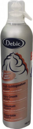 Debic Sprühsahne gezuckert 35% 700ml