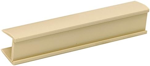 Gressco Clip On Label Holders 7/8"H x 5"W Putty 10/pkg