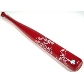Click here to buy ST. LOUIS CARDINALS LOGO MINI WOOD BASEBALL BAT!.