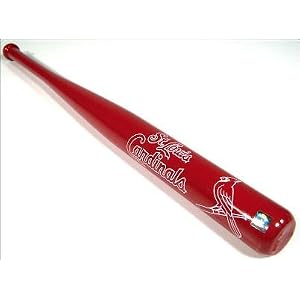ST. LOUIS CARDINALS LOGO MINI WOOD BASEBALL BAT! by 