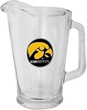 NCAA Iowa Hawkeyes Glass Pitcher