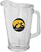 NCAA Iowa Hawkeyes Glass Pitcher