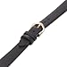 Timex Women's Q7B781 Calfskin 12mm Black Replacement Watchband