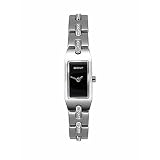 DKNY NY3430 Ladies Stainless Steel, Black Dial And Swarovski Crystals Watch