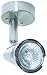 Produkt-Bild: Halogen-Strahler McShine 'HLX-1' chrom matt f&uuml;r GU10-Lampe, 230V, max. 50W