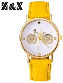 Vahno Women's Fashion Diamond Lovely Bicykle Quartz Analog Wrist Watch(Assorted Colors)