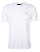 Ralph Lauren Mens T-Shirt Crew Neck White