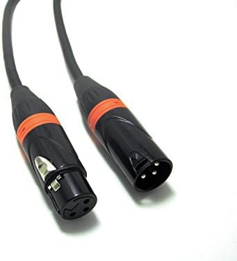 Cool Cables Premium Quality 6 Ft. XLR Patch Cable For Pro Audio - Totally Reliable 3 Pin Male and Female Connectors - Oxygen-free Copper Conductors - Aluminum Foil Shield