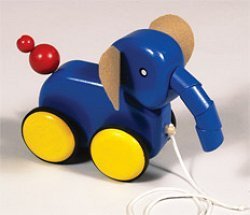 Guidecraft Pull-Along Animal Friends - Elephant