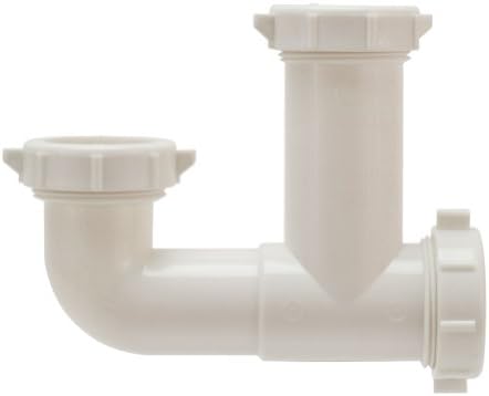 Salon Hair Safe T-Trap Barber Shampoo Basins Bowl Quick Easy Clean Part White