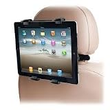 Soporte coche accesorio para Ipad 1,2,3 y Galaxy Tab,Dvd ajustable para reposa cabezas coche