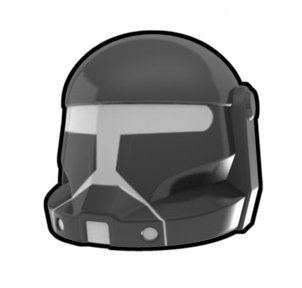 Buy Black Commando Omega Helmet - LEGO Compatible Minifigure Piece Best Price.