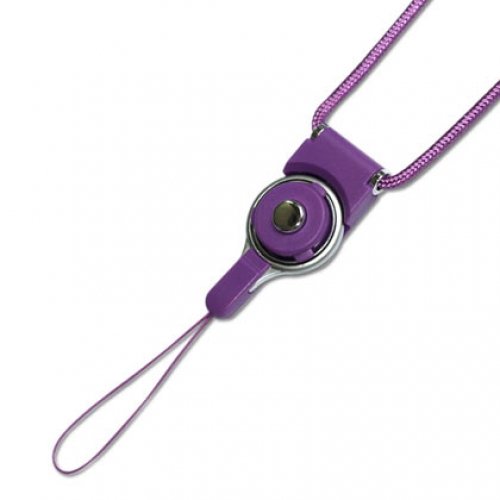 Fashionable Universal Neck Strap Lanyard for Electronics Accessories CAMERA Cell Mobile Phone - Purple Fashionable Universal Neck Strap Lanyard for Electronics Accessories CAMERA Cell Mobile Phone - Purple