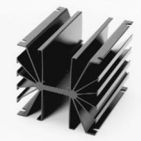 Heat Sinks EXTRUDED POWER H/S 4.75X5.50X4.50"