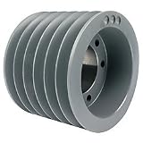 Buy 10.30 OD Ten Groove Pulley Sheave for 5V V-Belt (bushing not included) #... by Leeson